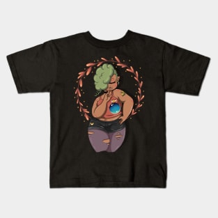 Green witch Kids T-Shirt